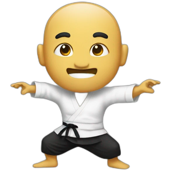 Kung-fu emoji