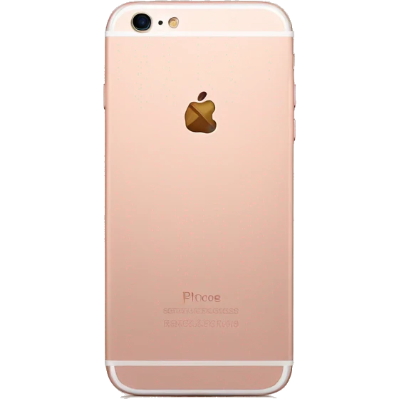 rose gold iphone peo emoji