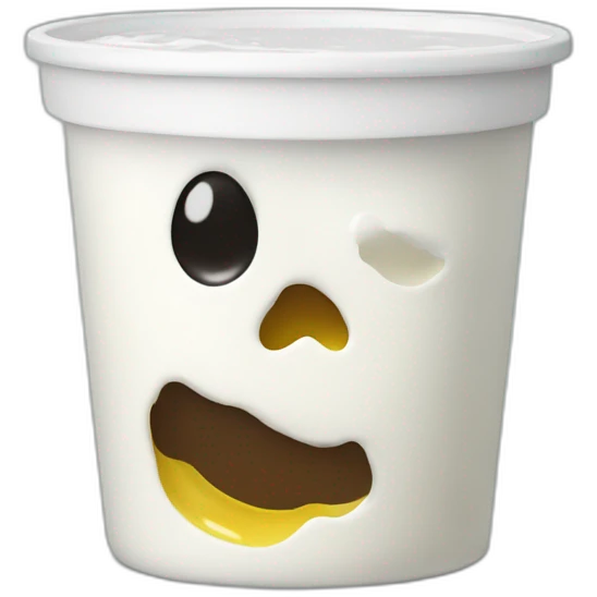 dead yogurt emoji