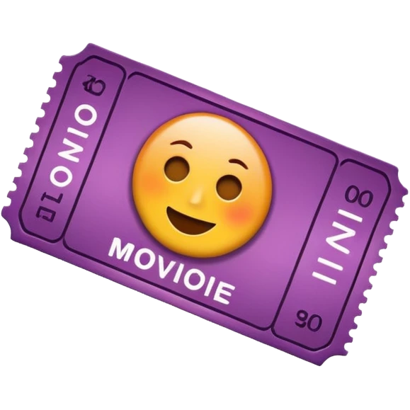 movie ticket emoji