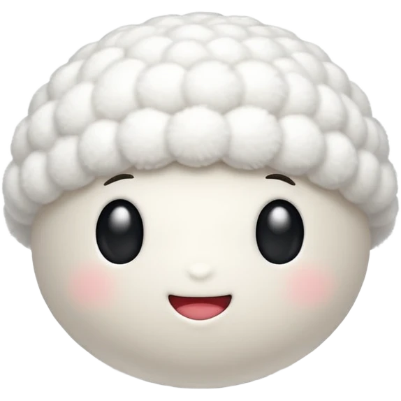 Puffball emoji