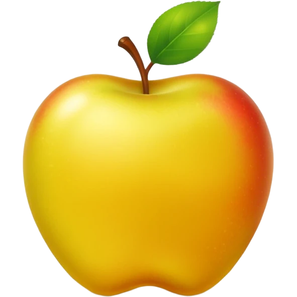 apple golden delicious emoji