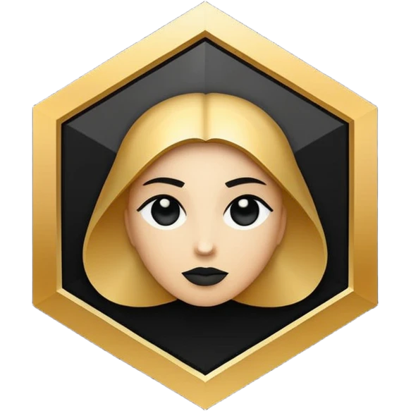 Ajan kingi logo emoji