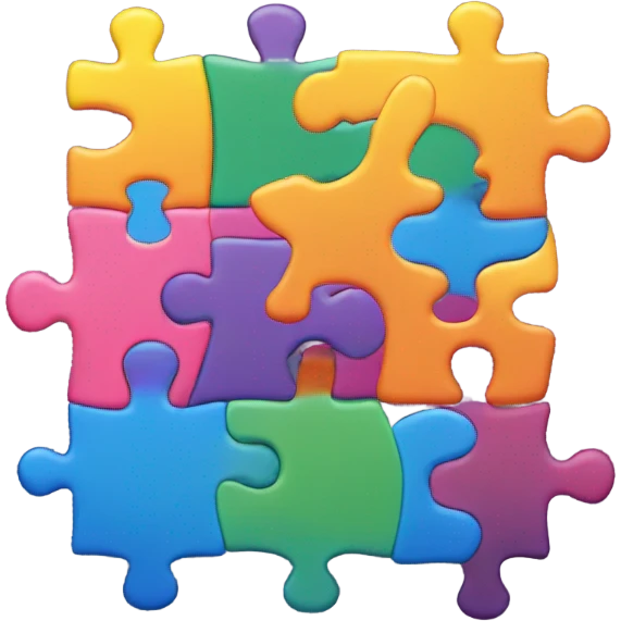 puzzle pieces emoji