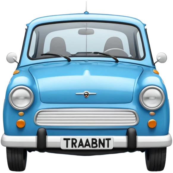 Trabant 601 blau emoji