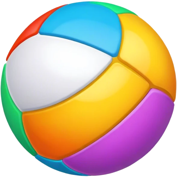 A ball  emoji