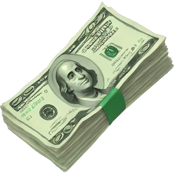 money marketing emoji