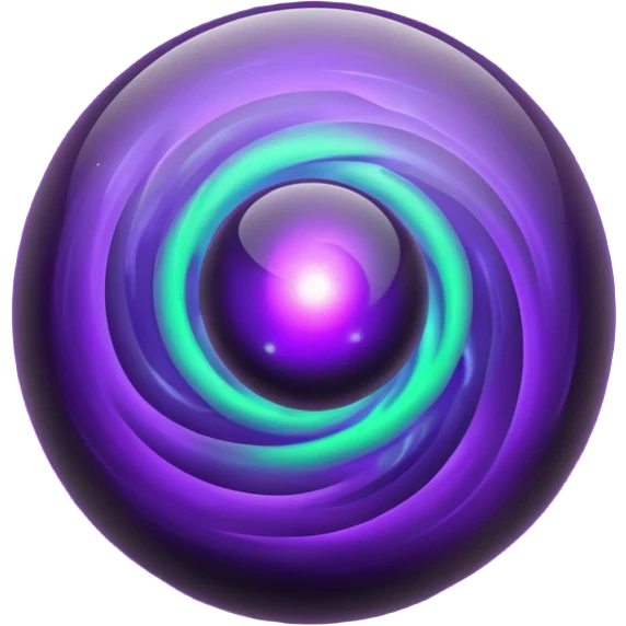 black magic sphere emoji