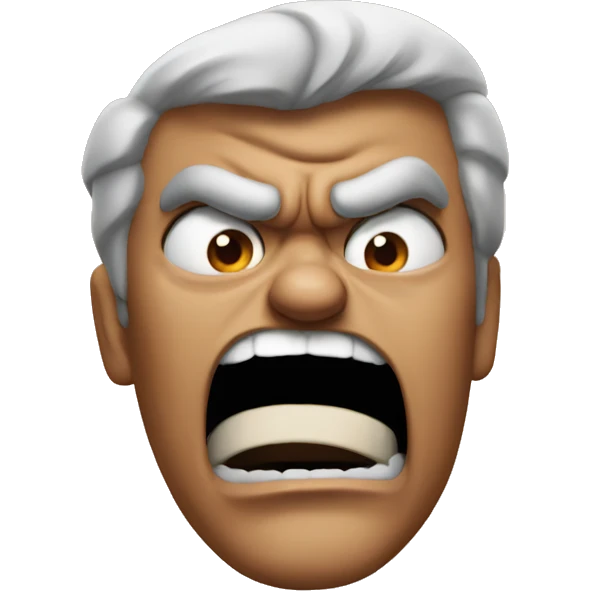 Very mad very angry emoji