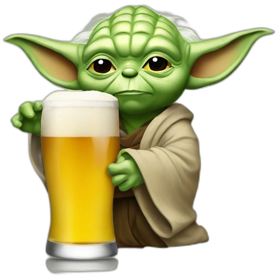 Yoda beers emoji