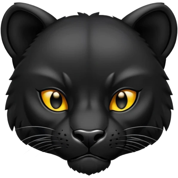 Animal pantera negra emoji