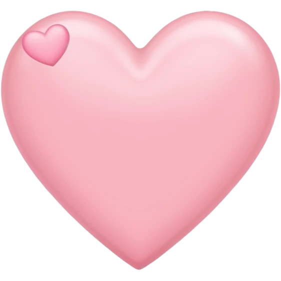 Light pink hearts emoji