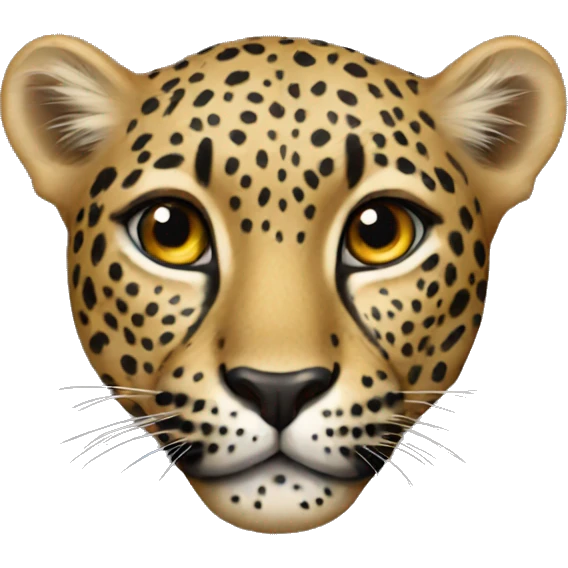 leopard heart  emoji