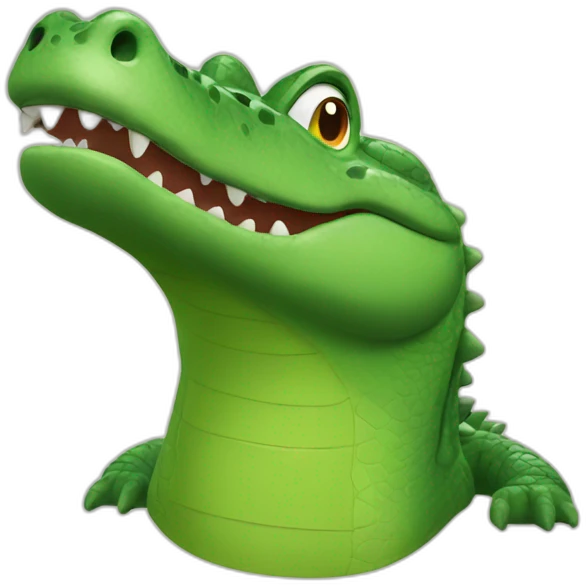 Croc top emoji
