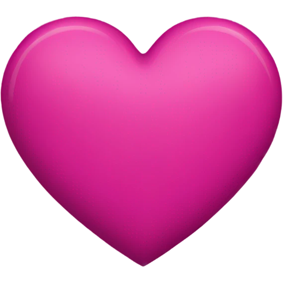 Dark Pink heart valentine emoji