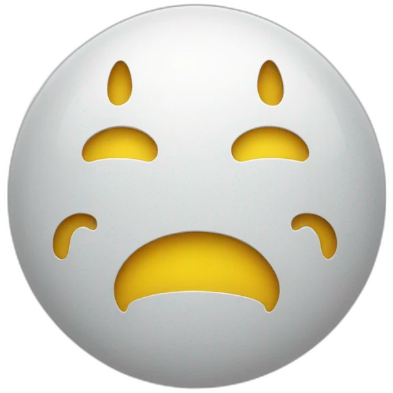 Smiley électrique emoji
