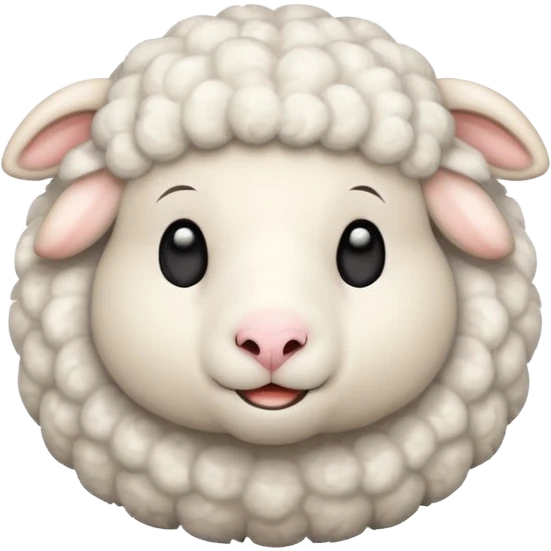 cute sheep emoji