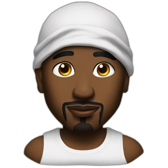 Tupac emoji