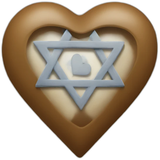 Jewish heart emoji
