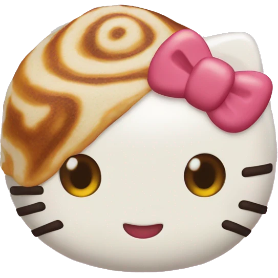 Cinamorroll hello kitty emoji