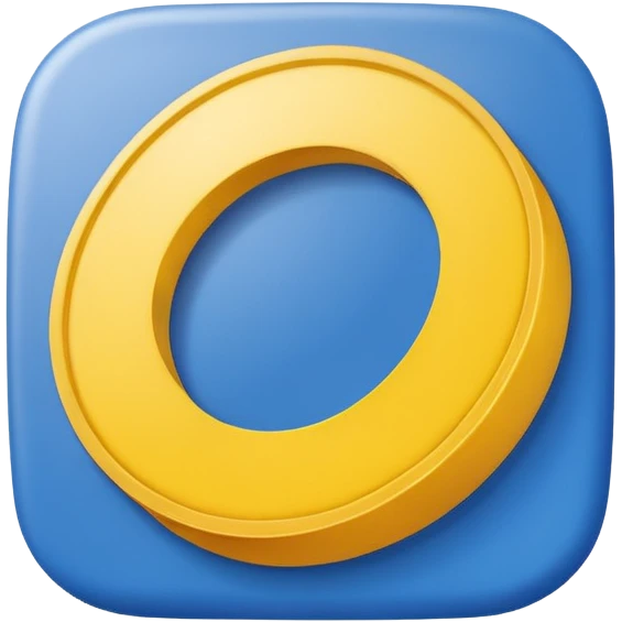 Inside blue square Yellow Circle with blue leters Lidl emoji
