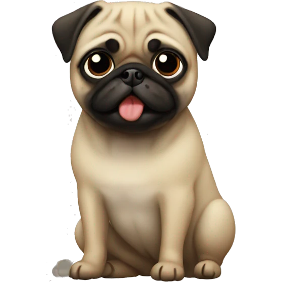 Pug emoji