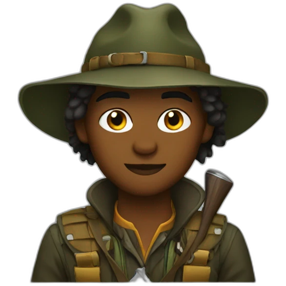 hunter emoji