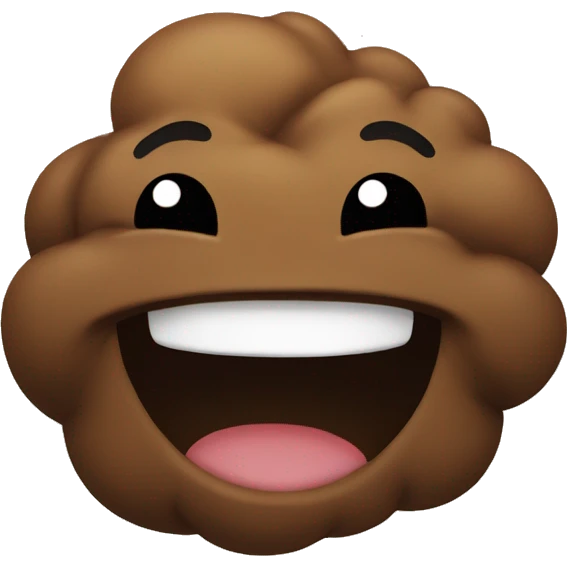 Poo smiling emoji