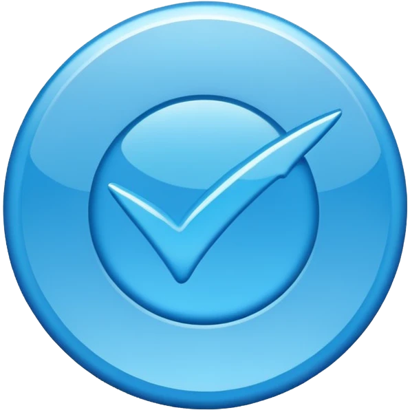 Instagram blue tick mark emoji