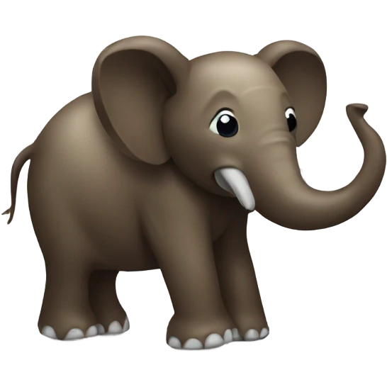 coconut elephant  emoji