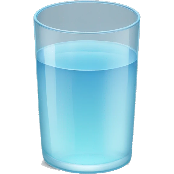 glass water emoji