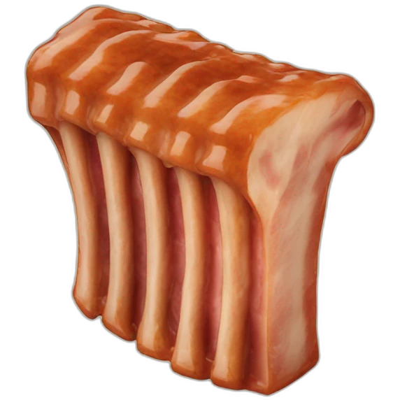 Spareribs emoji