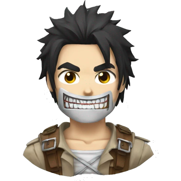 lobo estilo attack on titan emoji