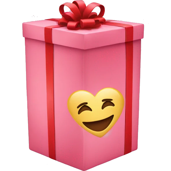 Gift with heart emoji