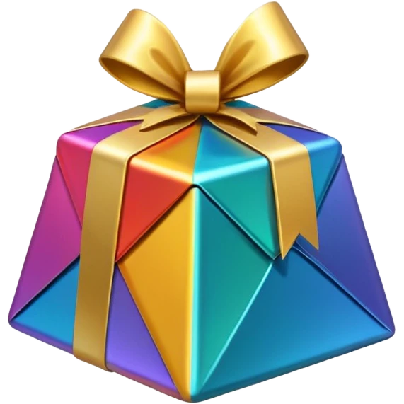 Surprise triangle box emoji