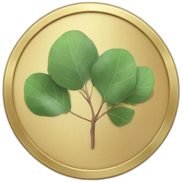 eucalyptus coin emoji