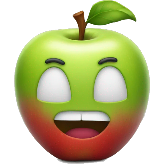 3d Apple  emoji
