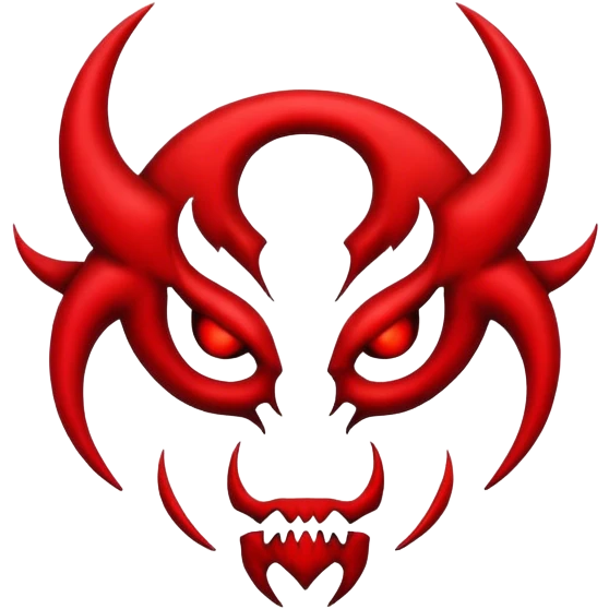 demon symbol emoji