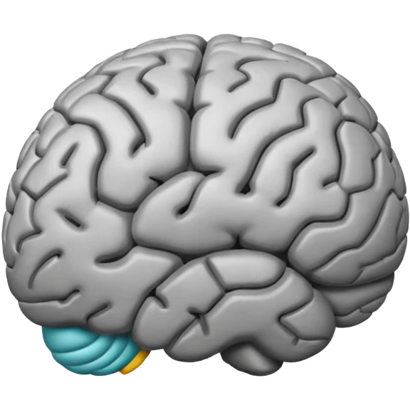 flexible brain emoji