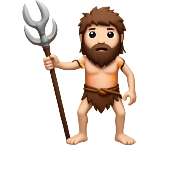 caveman art stickman emoji