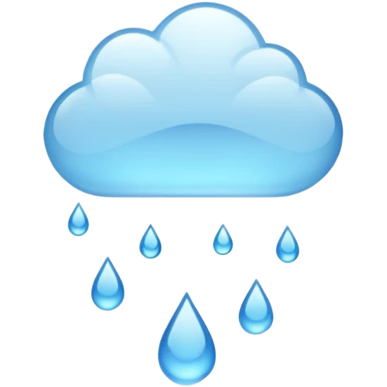 Rain emoji