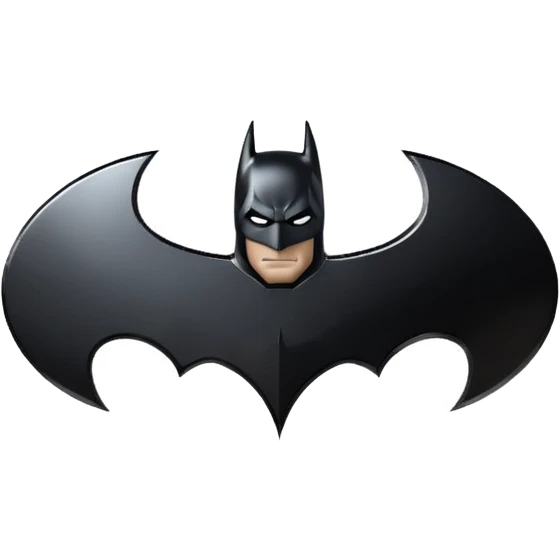 batman logo emoji