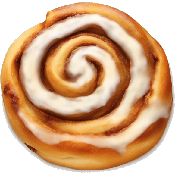 cinnamon roll emoji