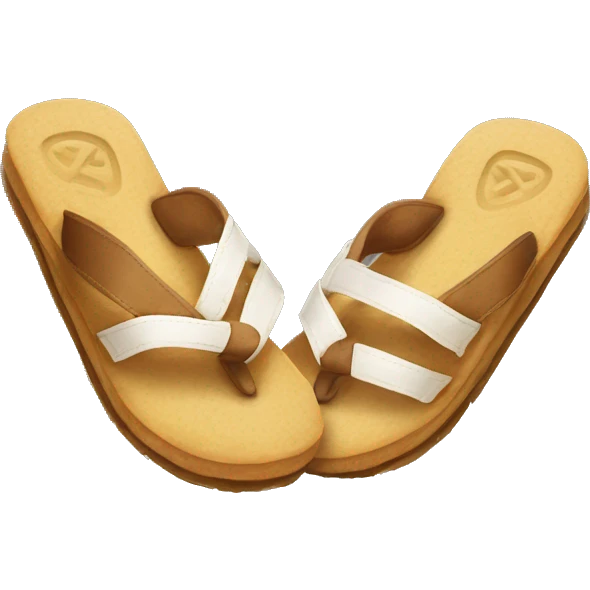 Flip flops uggs emoji