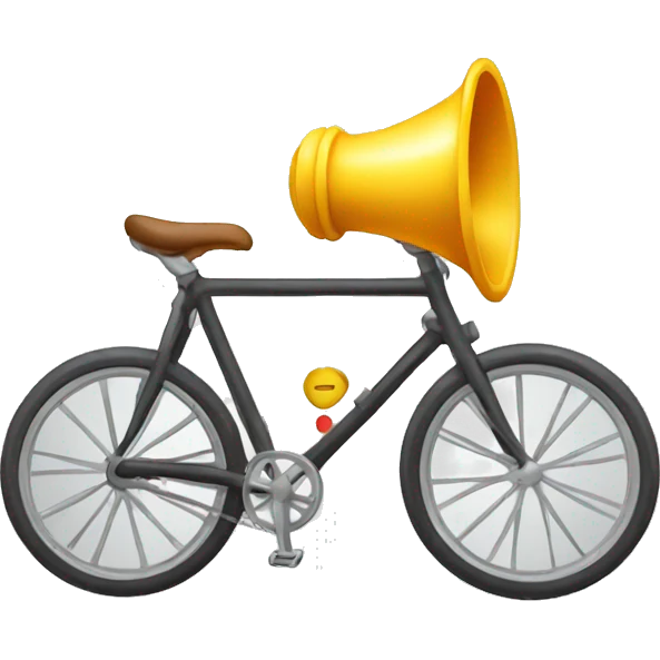 Bicycle horn emoji