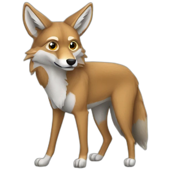 Coyote estud emoji
