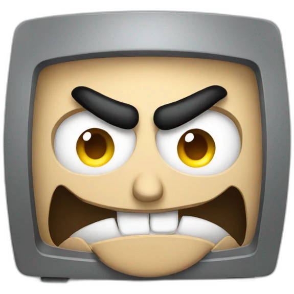 angry imac emoji