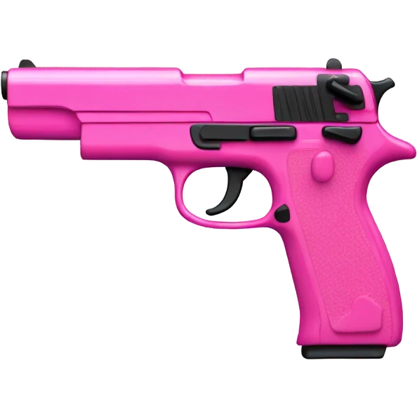 Pink gun  emoji
