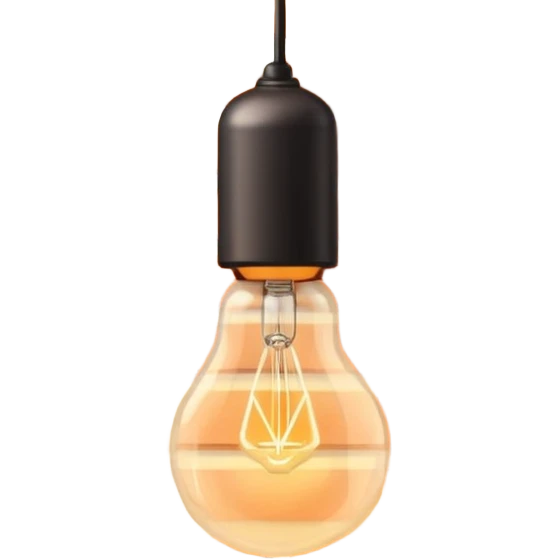 Brick wall bulb light emoji
