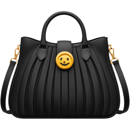 sac parachute noir emoji